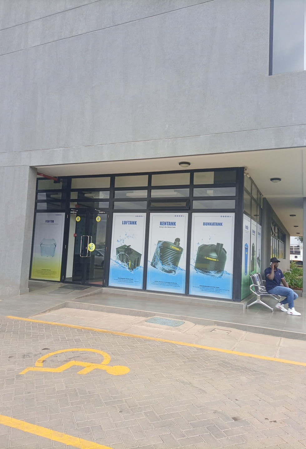 Kentainers yard premises